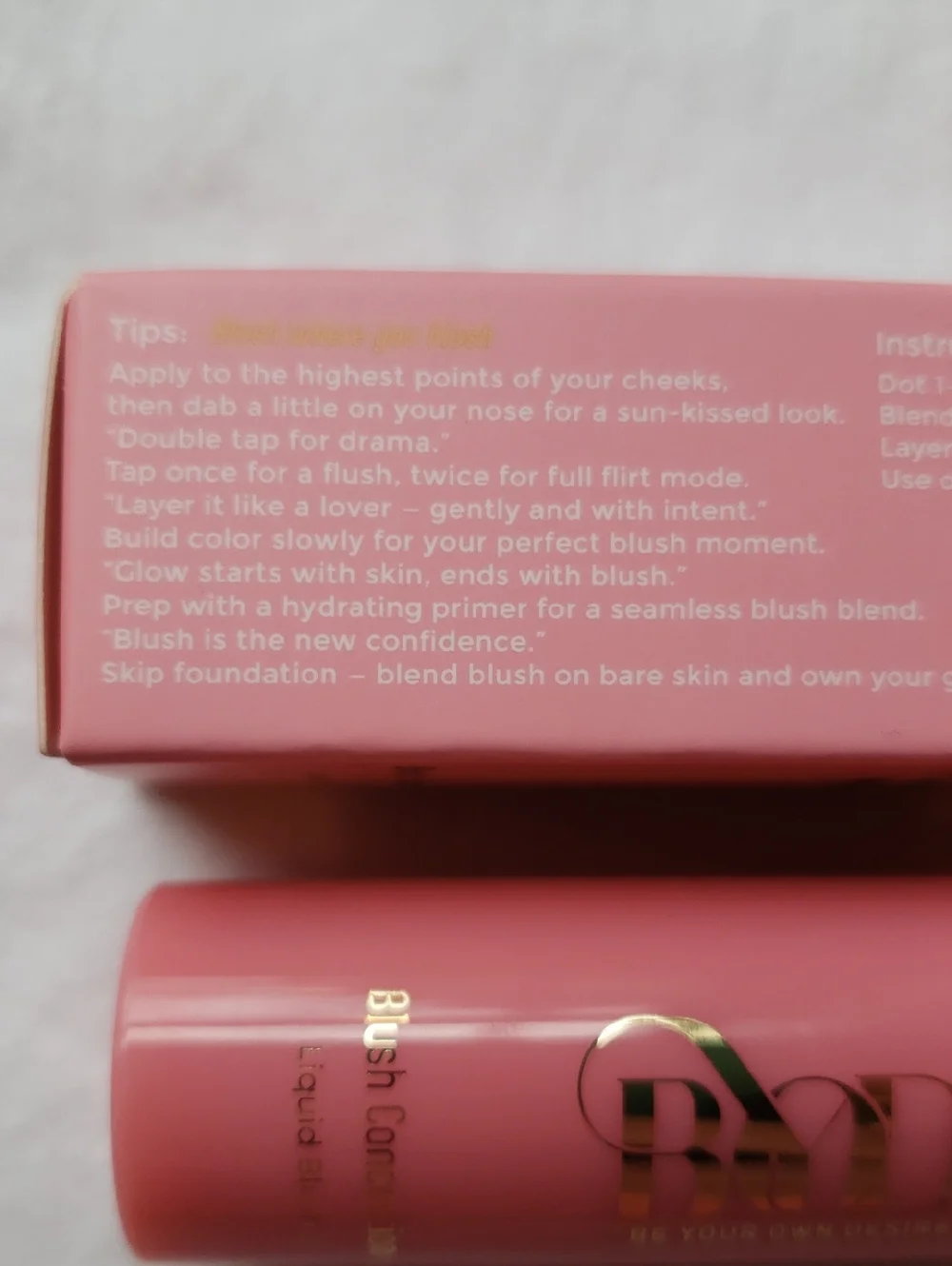 BYOD Blush Concoction Liquid Blush Passionate Coral